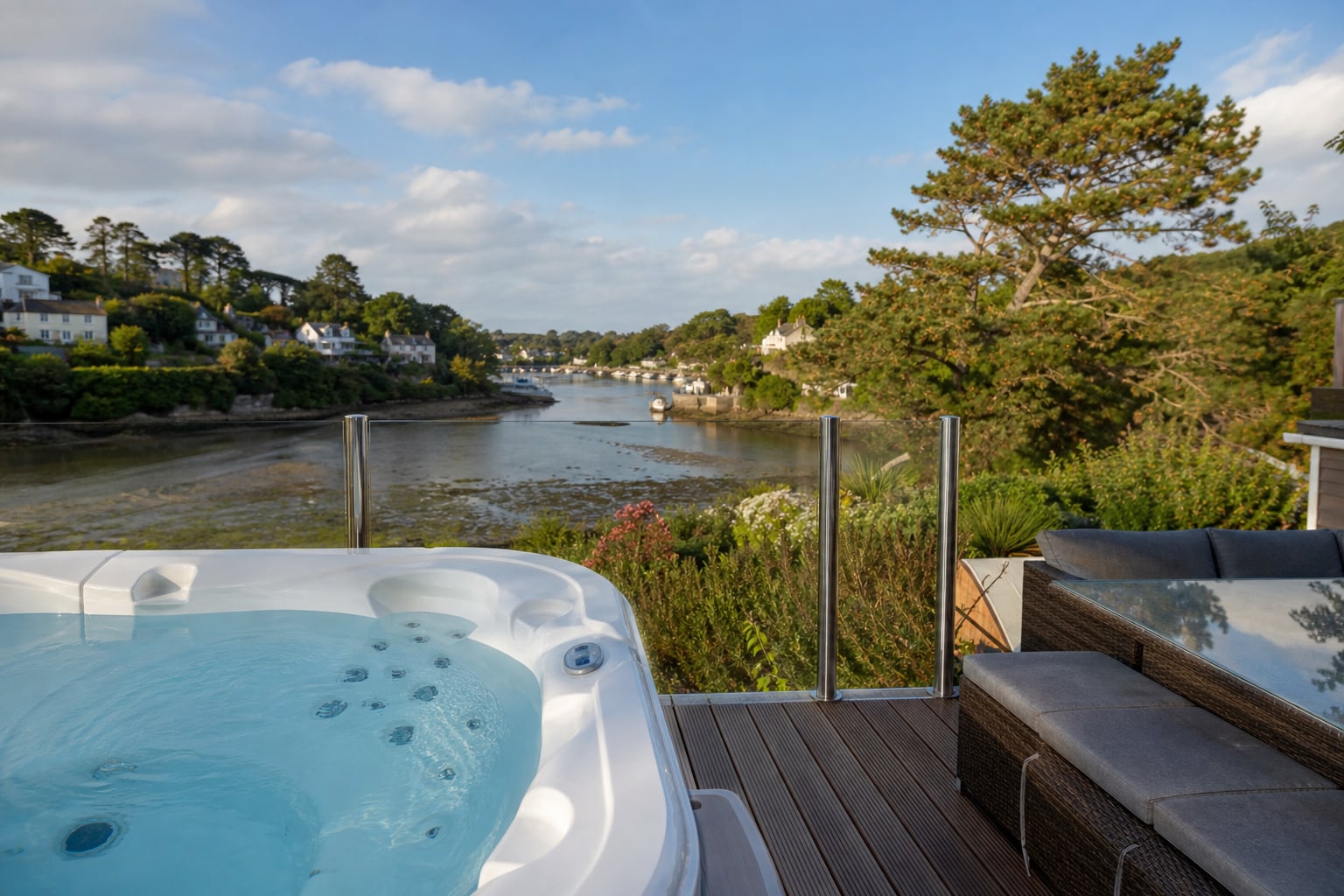 Hot tub servicing for holiday lets in Kingsbridge