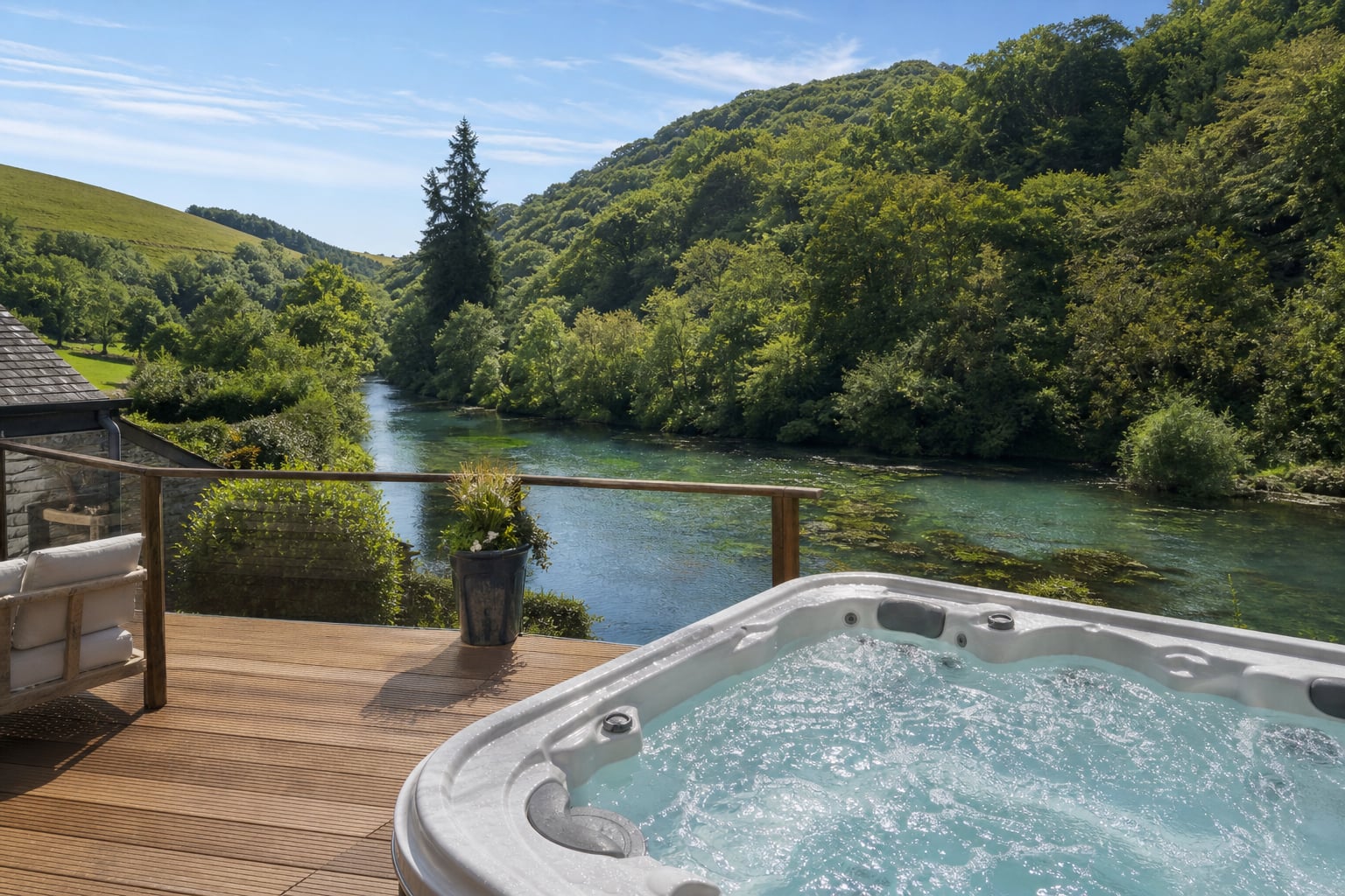 Totnes holiday-let spa after heater repair