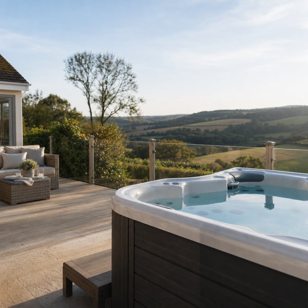 Holiday-let hot tub maintenance in the South Hams